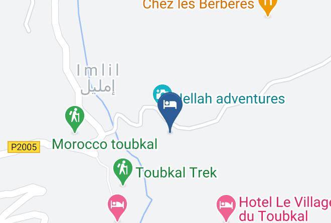 Marrakesh Tensift El Haouz - Dar Assarou Imlil Maps