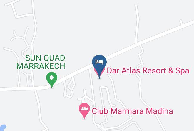 Marrakesh - Dar Atlas Resort & Spa Maps