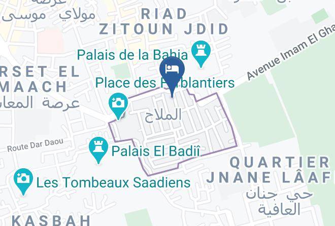 Marrakesh - Dar Beija Maps