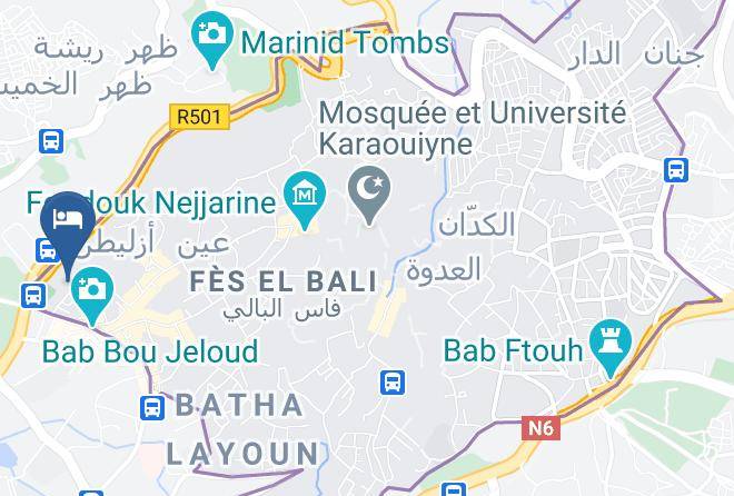 Fez - Dar Belmamoun Maps