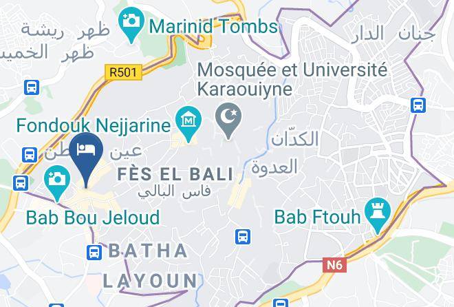 Fez - Dar Benelmahi Maps