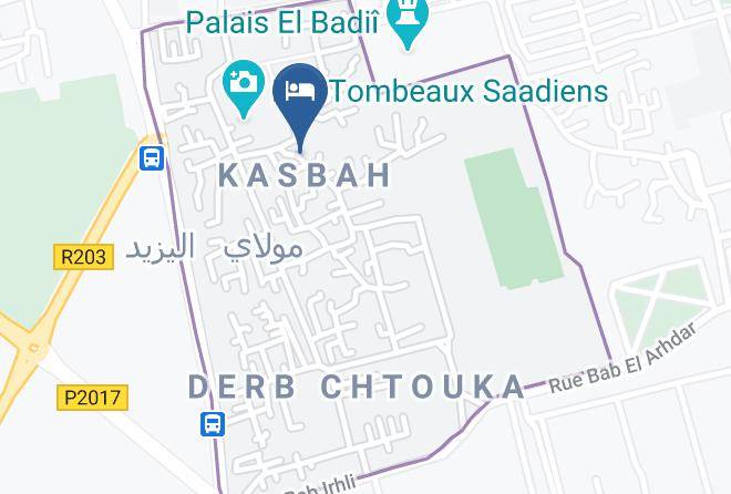 Marrakesh - Dar Boutouil Maps