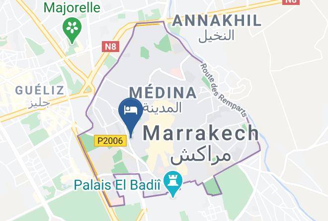 Marrakesh - Dar Catalina Maps