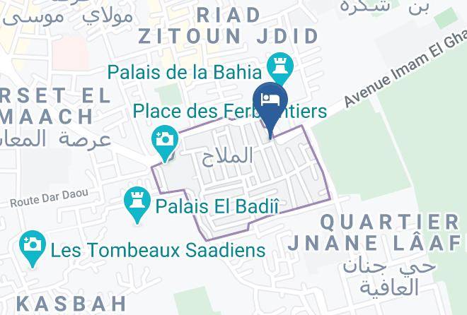 Marrakesh - Dar Crystal Maps