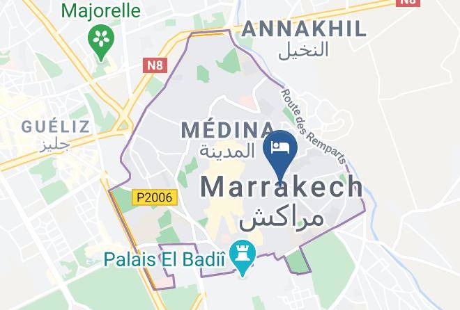 Marrakesh - Dar Dada Mouss Maps
