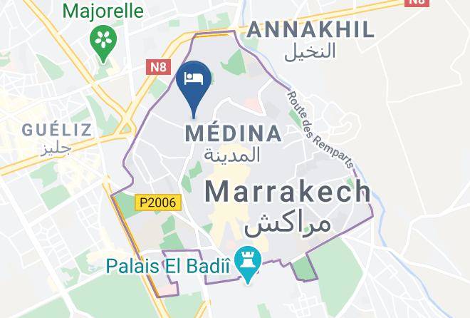 Marrakesh - Dar Diaf Maps