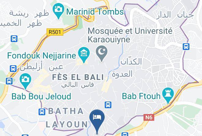 Fez - Dar El Aamouri Maps
