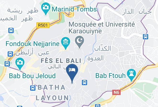 Fez - Dar El Ghalia Maps