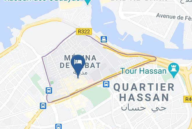 Rabat - Dar El Idrissi Maps