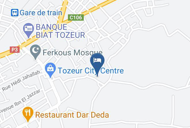 Tunisia - Dar El Kobba Maps