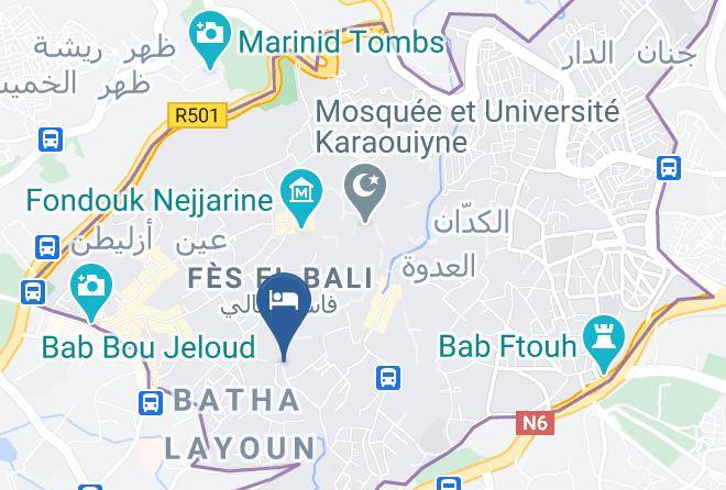 Fez - Dar El Makina Maps