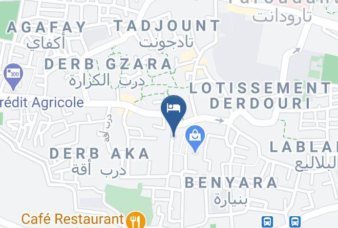 Souss Massa Draa - Dar El Mouch Maps
