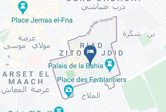 Marrakesh - Dar El Mudal Maps