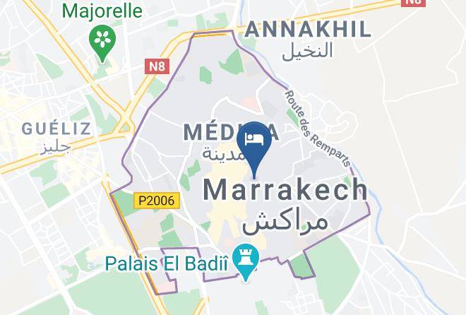 Marrakesh - Dar El Qadi Maps