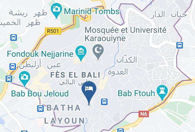 Fez - Dar Elbalia Maps