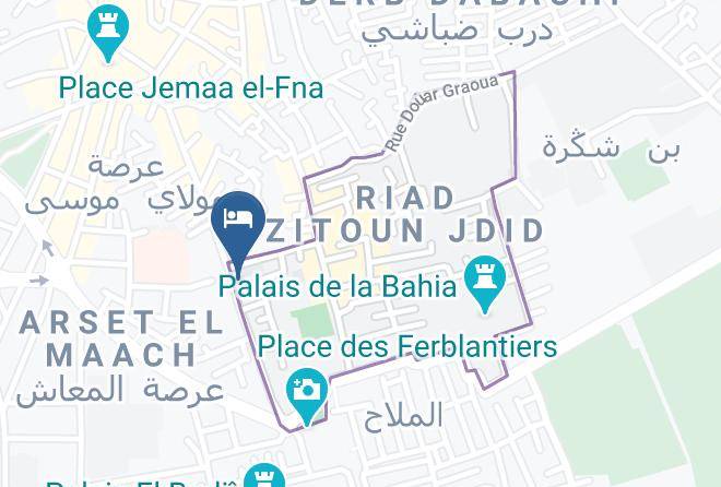Marrakesh - Dar Essalam Maps