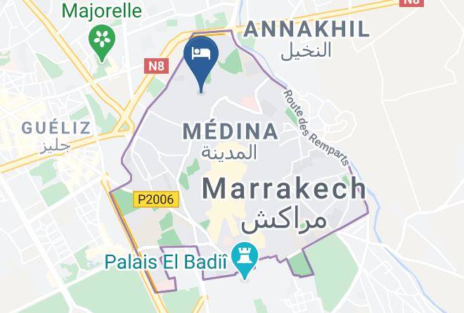 Marrakesh - Dar Essattatia Marrakech Maps