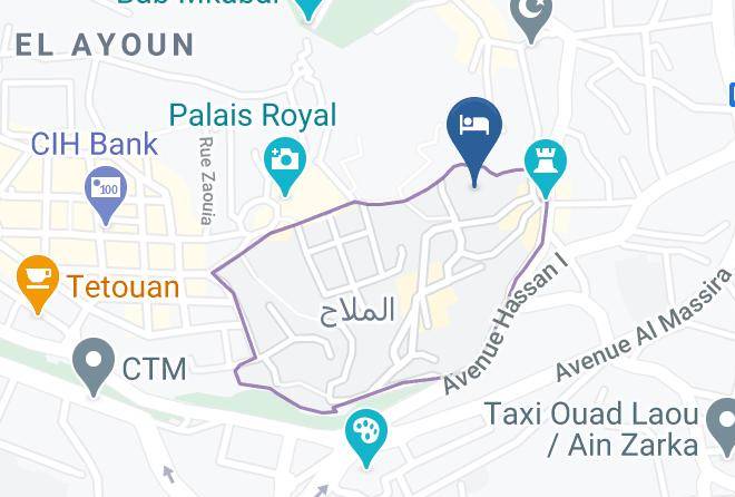 Tetouan - Dar Fama Riad Maps