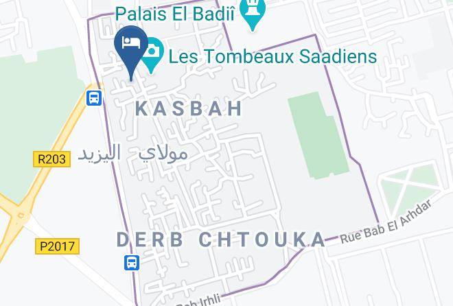 Marrakesh - Dar Fangui Maps