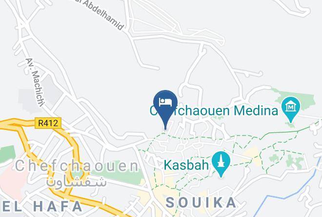 Chefchaouen - Dar Gabriel Maps