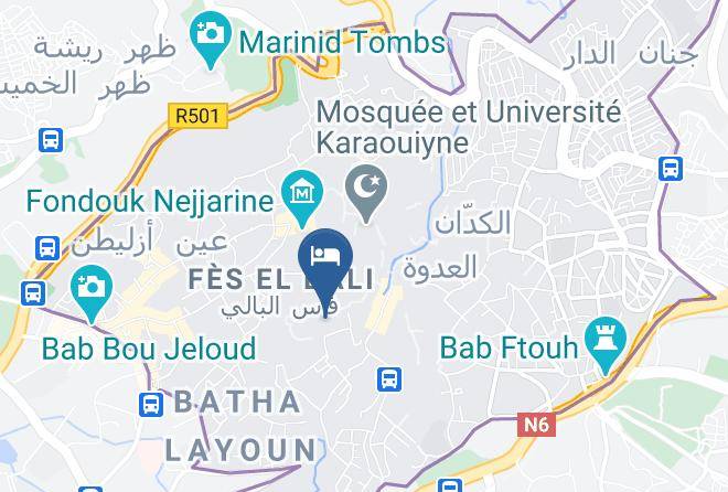 Fez - Dar Gnaoua Maps