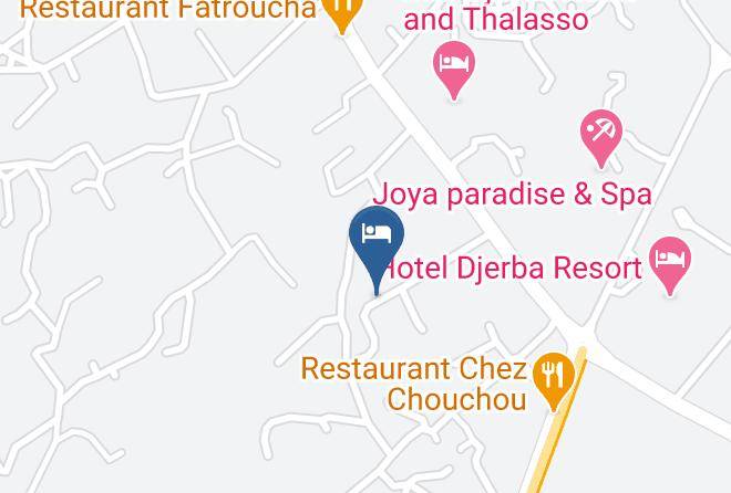 Djerba - Dar Hamza Maps
