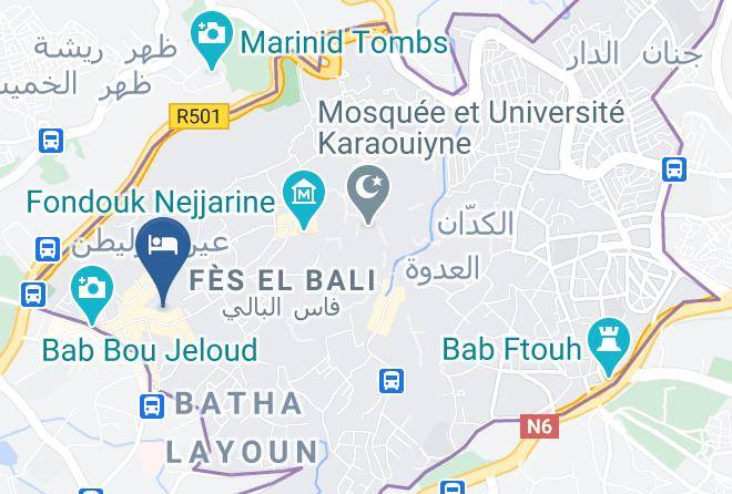 Fez - Dar Houdou Maps