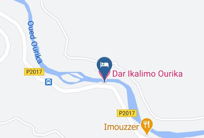 Marrakesh Tensift El Haouz - Dar Ikalimo Ourika Maps