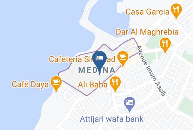 Tangiers - Dar Inaya Maps