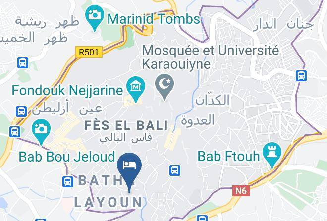Fez - Dar Jomaziat Maps