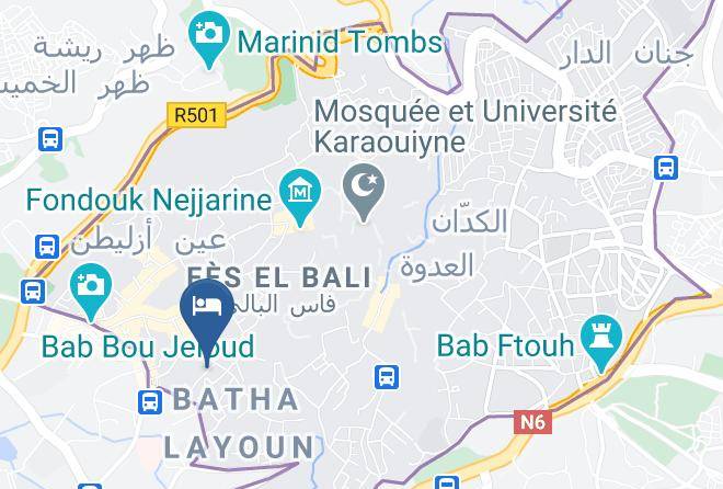 Fez - Dar Kenza Maps
