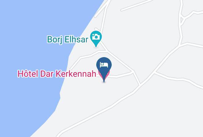 Tunisia - Dar Kerkennah Maps
