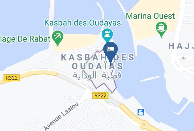 Rabat - Dar Korsan Maps
