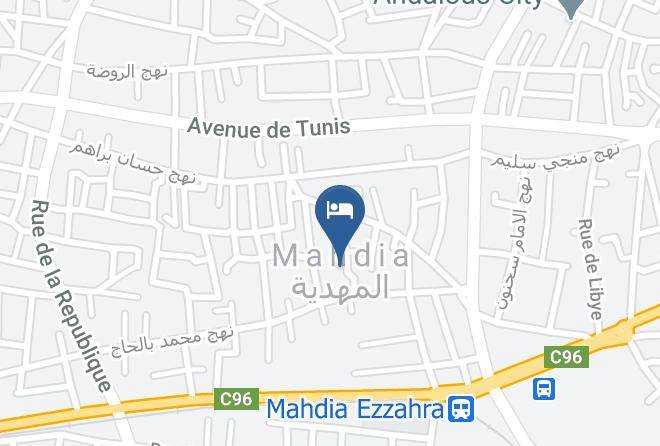 Tunisia - Dar Lakhdhar Nafti Maps
