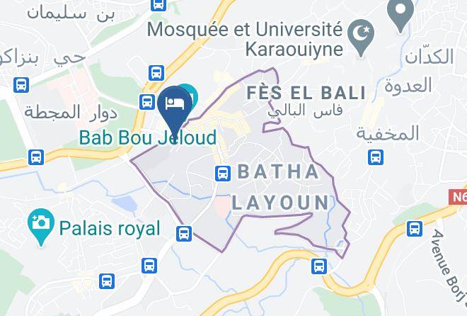 Fez - Dar Lalla Bouchra Maps