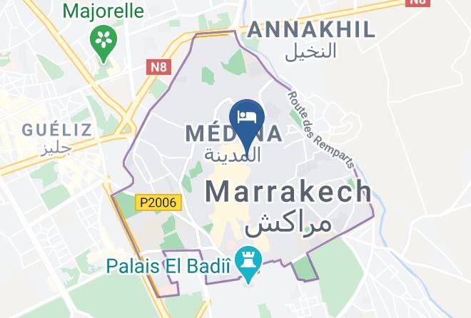 Marrakesh - Dar Lalla F'dila Maps