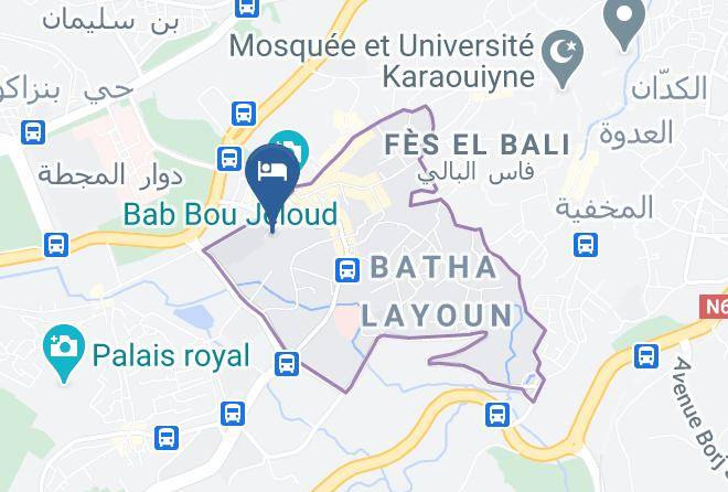 Fez - Dar Lalla Wafae Maps