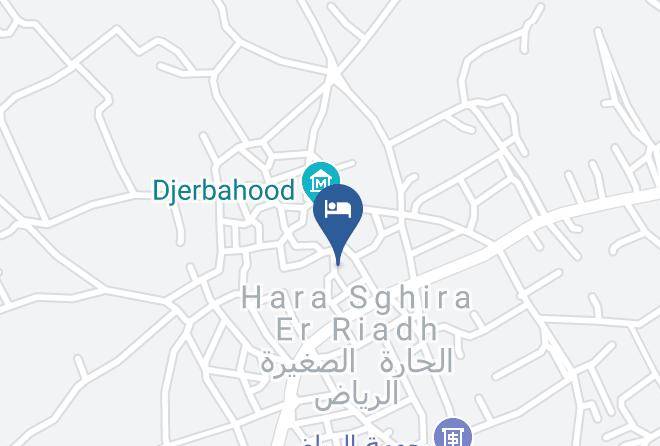 Dar Lily Map - Tunisia - Djerba