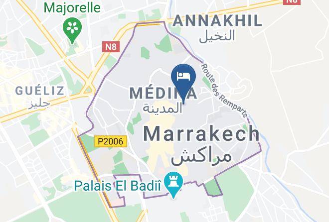 Marrakesh - Dar Malaika Riad Maps