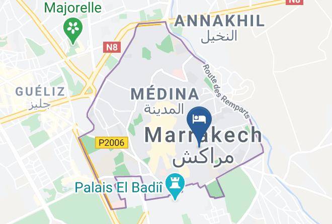 Marrakesh - Dar Mar'ouka Maps
