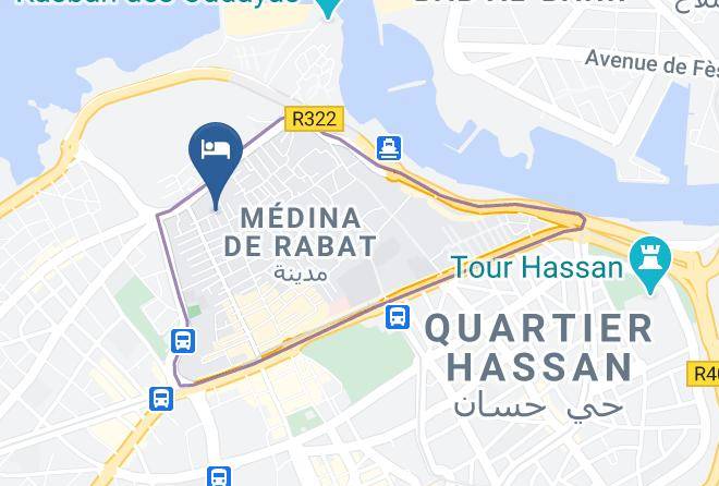 Rabat - Dar Mayssane Maps