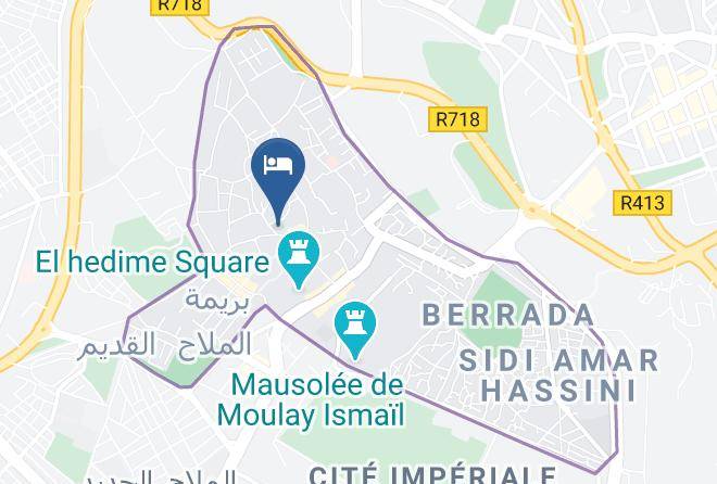 Meknes - Dar Meknes Tresor Maps