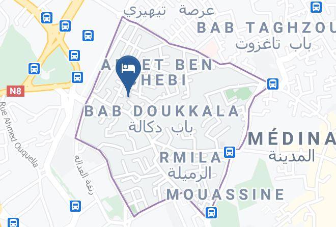 Marrakesh - Dar Mirai Maps