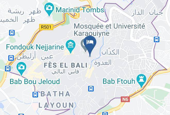 Fez - Dar Moula Maps