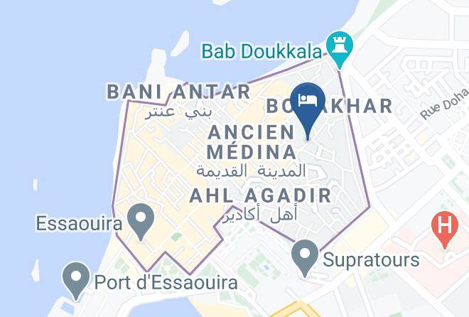 Essaouira - Dar Mouna Mogador Maps