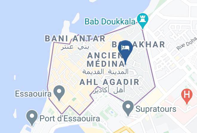 Essaouira - Dar Nafoura Mogador Maps