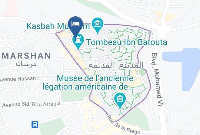 Tangiers - Dar Nour Maps