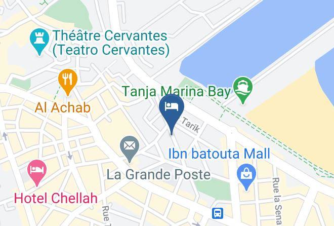 Tangiers - Dar Omar Khayam Maps