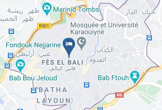 Fez - Dar Rhimou Maps