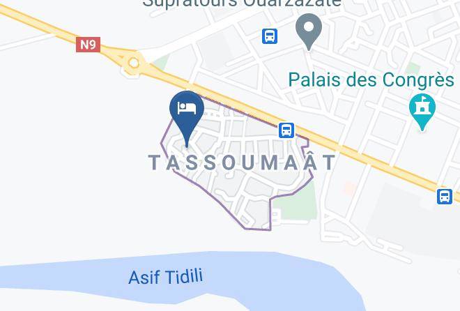 Ouarzazate - Hotel Dar Rita Maps